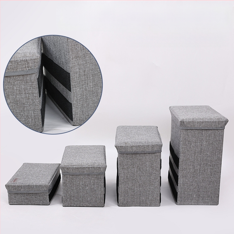 Stepenice za kućne ljubimce mogu se pohraniti, sklopive četveroslojne stepenice za pse, ljestve za penjanje po krevetu, stepenice za kućne ljubimce