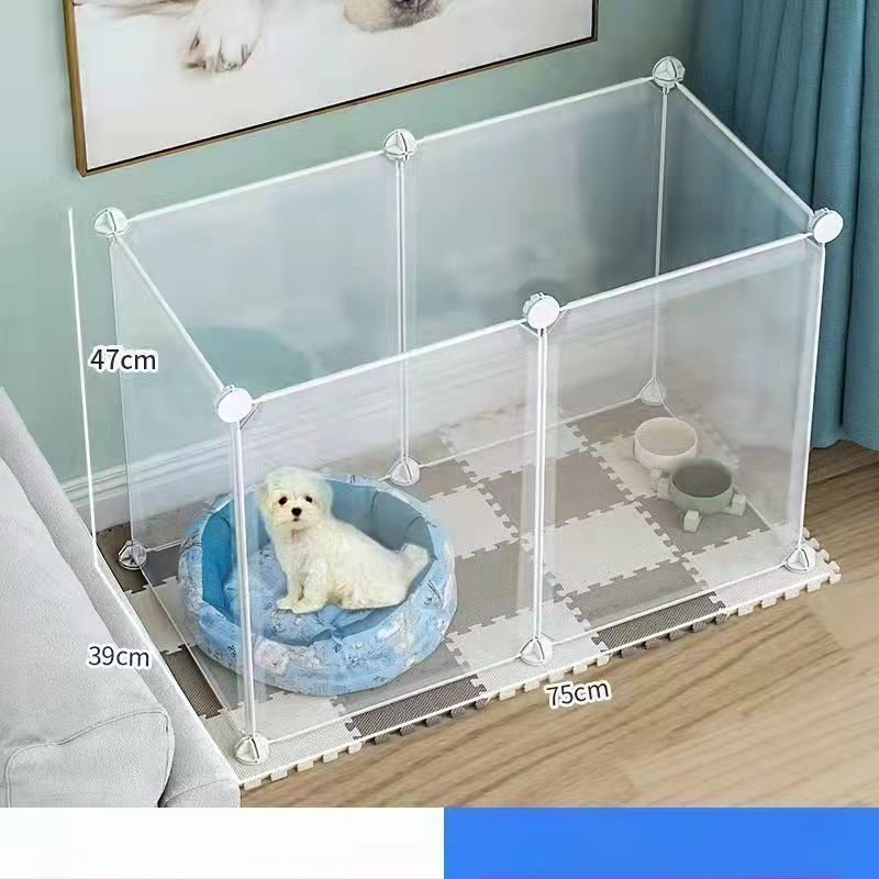 Ograda za pse Unutarnja kućanska ograda za male pse Plišane ograde za kuniće Kućni ljubimci Izolacijska vrata Ograda za mačke Kavez protiv bijega