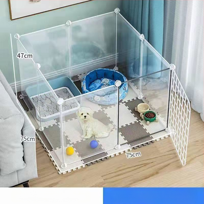 Ograda za pse Unutarnja kućanska ograda za male pse Plišane ograde za kuniće Kućni ljubimci Izolacijska vrata Ograda za mačke Kavez protiv bijega