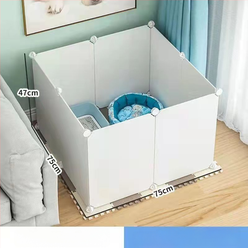 Ograda za pse Unutarnja kućanska ograda za male pse Plišane ograde za kuniće Kućni ljubimci Izolacijska vrata Ograda za mačke Kavez protiv bijega