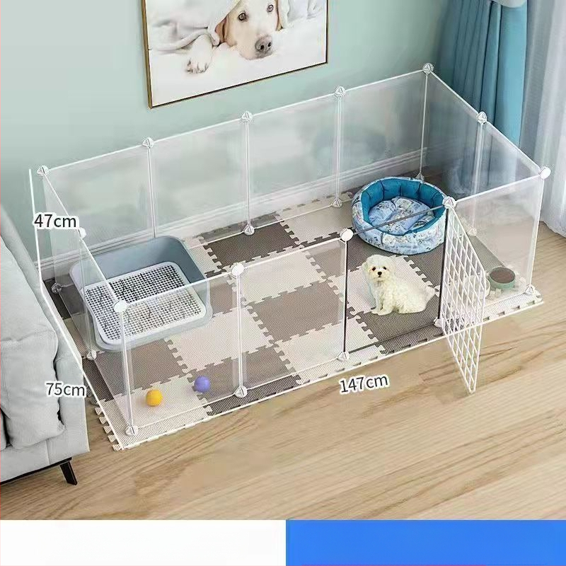 Ograda za pse Unutarnja kućanska ograda za male pse Plišane ograde za kuniće Kućni ljubimci Izolacijska vrata Ograda za mačke Kavez protiv bijega