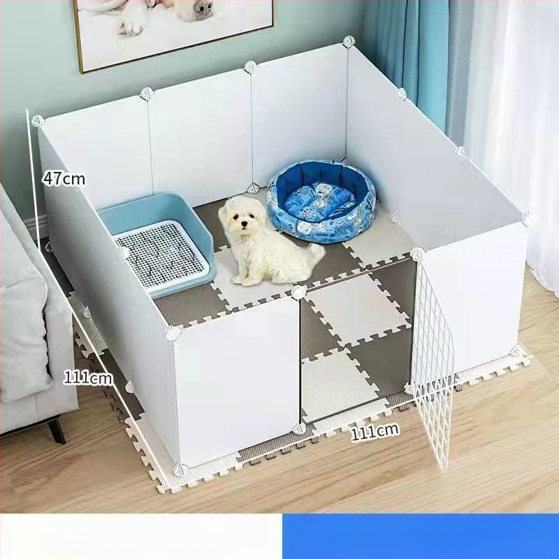 Ograda za pse Unutarnja kućanska ograda za male pse Plišane ograde za kuniće Kućni ljubimci Izolacijska vrata Ograda za mačke Kavez protiv bijega