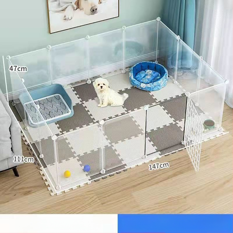 Ograda za pse Unutarnja kućanska ograda za male pse Plišane ograde za kuniće Kućni ljubimci Izolacijska vrata Ograda za mačke Kavez protiv bijega