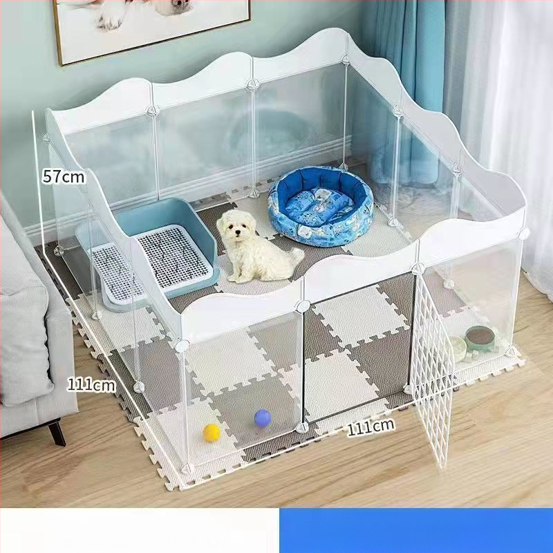 Ograda za pse Unutarnja kućanska ograda za male pse Plišane ograde za kuniće Kućni ljubimci Izolacijska vrata Ograda za mačke Kavez protiv bijega