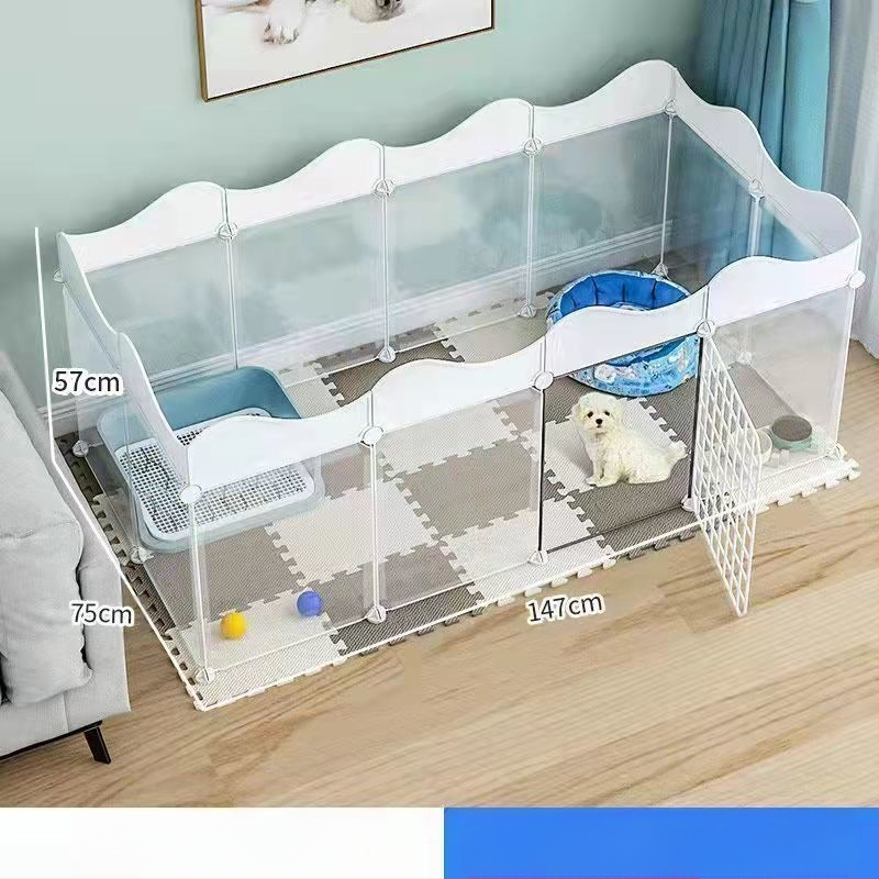 Ograda za pse Unutarnja kućanska ograda za male pse Plišane ograde za kuniće Kućni ljubimci Izolacijska vrata Ograda za mačke Kavez protiv bijega