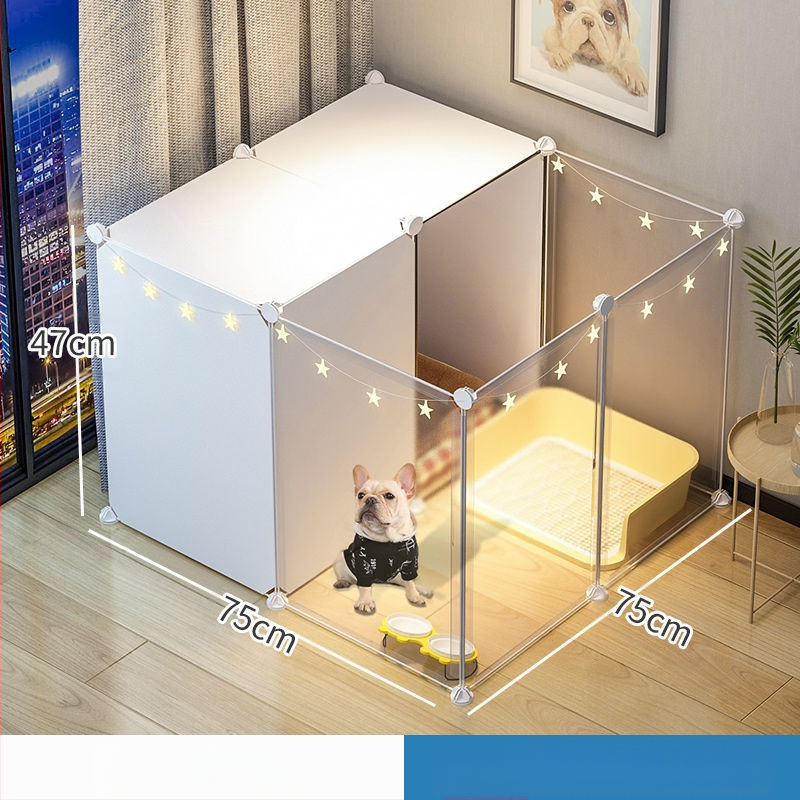 Ograda za pse Unutarnja kućanska ograda za male pse Plišane ograde za kuniće Kućni ljubimci Izolacijska vrata Ograda za mačke Kavez protiv bijega