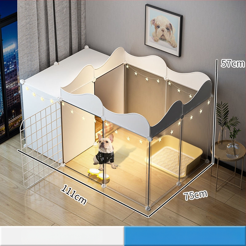Ograda za pse Unutarnja kućanska ograda za male pse Plišane ograde za kuniće Kućni ljubimci Izolacijska vrata Ograda za mačke Kavez protiv bijega