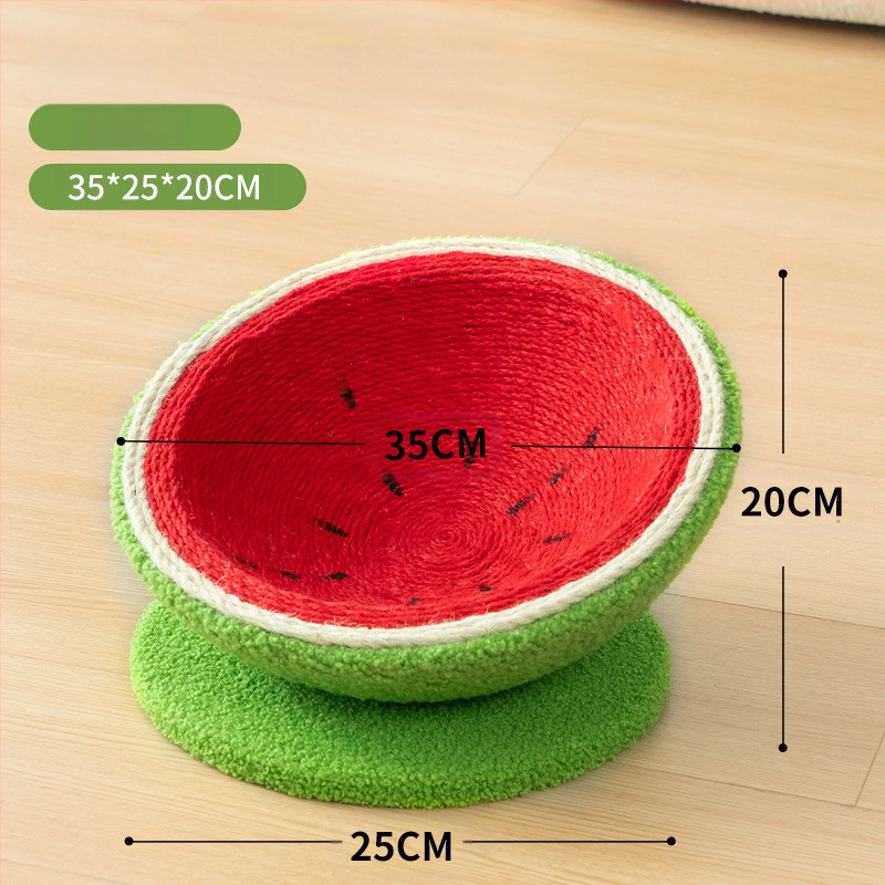 Ploča za grebanje mačaka gnijezdo bez peruti umivaonik za grebanje mačaka od sisal užeta integrirana igračka za mačke protiv ogrebotina mačaka brušenje kandži pribor