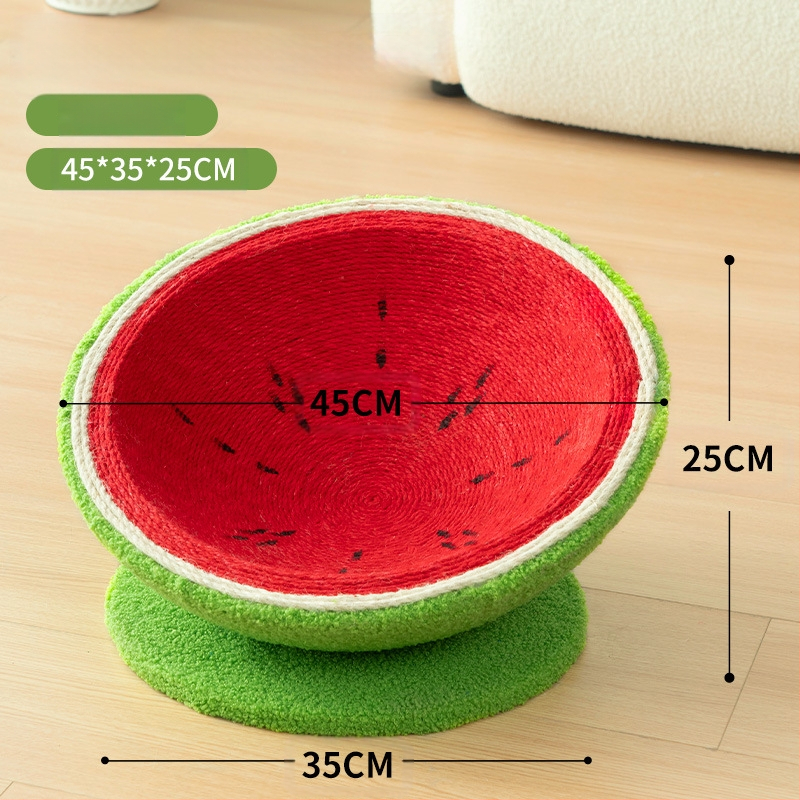 Ploča za grebanje mačaka gnijezdo bez peruti umivaonik za grebanje mačaka od sisal užeta integrirana igračka za mačke protiv ogrebotina mačaka brušenje kandži pribor