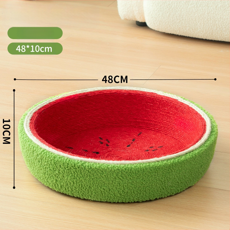 Ploča za grebanje mačaka gnijezdo bez peruti umivaonik za grebanje mačaka od sisal užeta integrirana igračka za mačke protiv ogrebotina mačaka brušenje kandži pribor