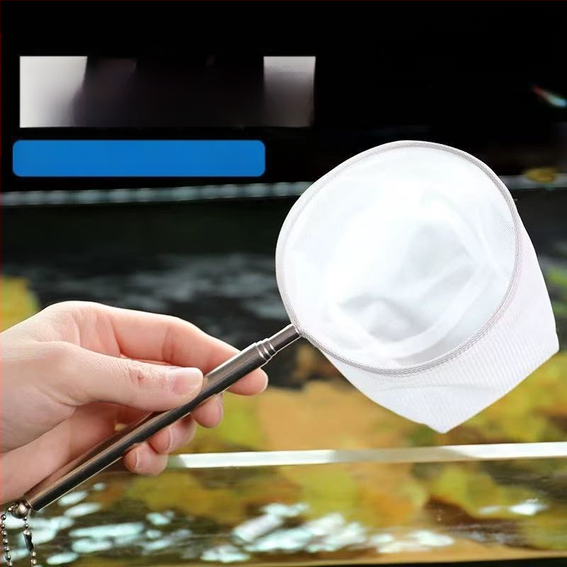 Kalapaagi kalavõrk kalapüügiks multifunktsionaalne akvaariumi koopiavõrk ruudukujuline sissetõmmatav roostevabast terasest ei kahjusta kalavõrgu tehast