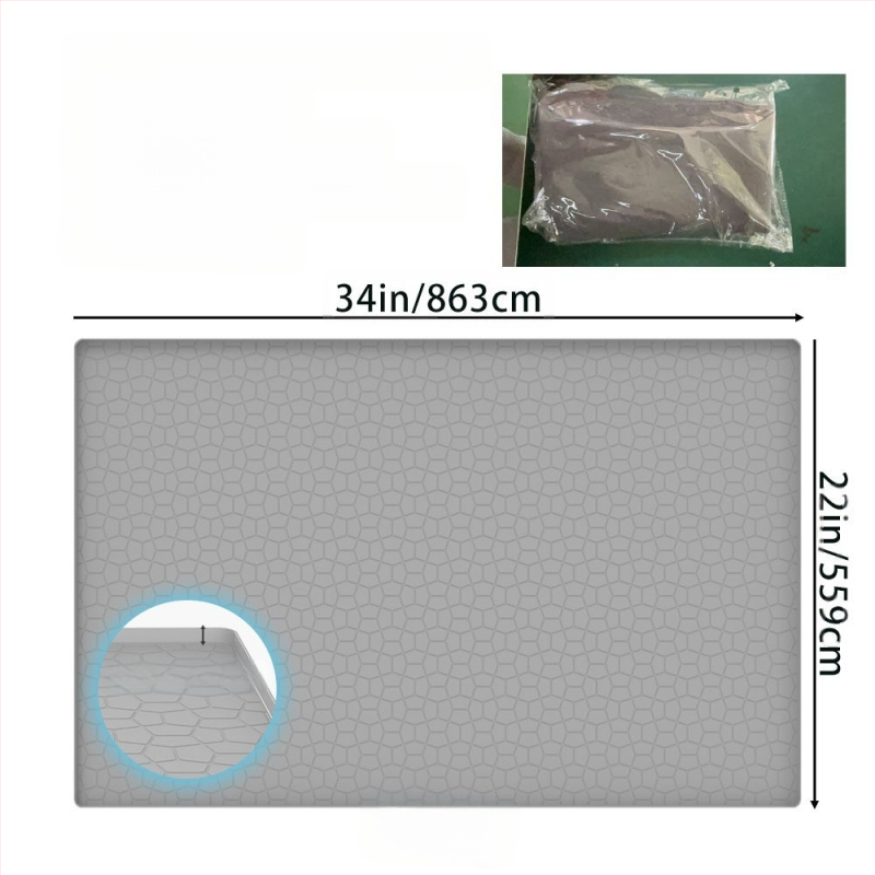 Kisállat padlószőnyeg vízálló vizeletgátló macskaszőnyeg kutya alvószőnyeg kiürülésgátló nagy szilikon macskaalom szőnyeg kutyaketrec alátét