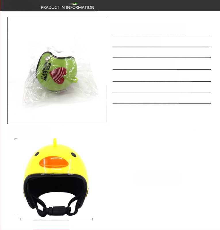 Prekogranična vruća prodaja kacige za piletinu, proizvodi za kućne ljubimce, smiješna sigurnosna kapa, kapa za piletinu, kaciga za piletinu, zaštitna kapuljača za kućne ljubimce