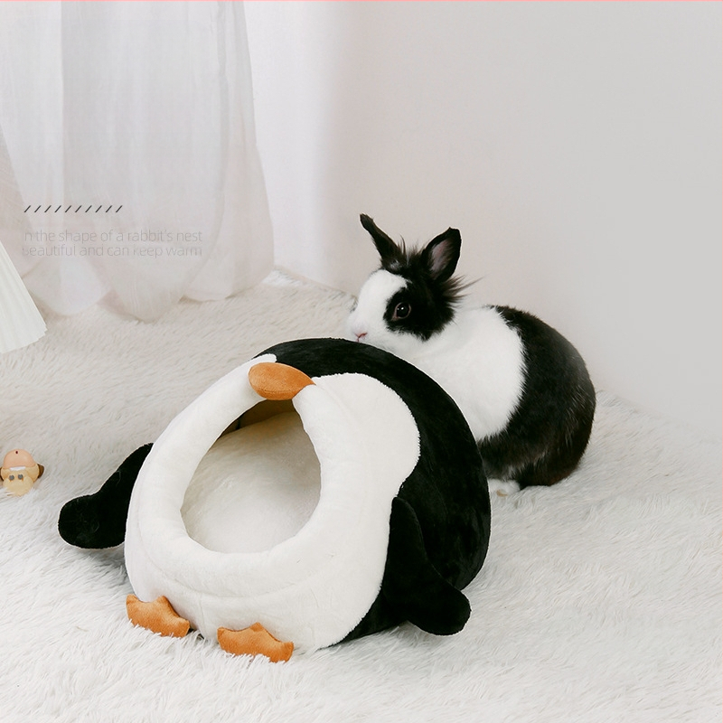 Zhen tvornica gnijezda za kućne ljubimce jizai poluzatvoreno gnijezdo leteća vjeverica zamorac toplo gnijezdo za kućne ljubimce zima pingvin zadebljano pamučno gnijezdo