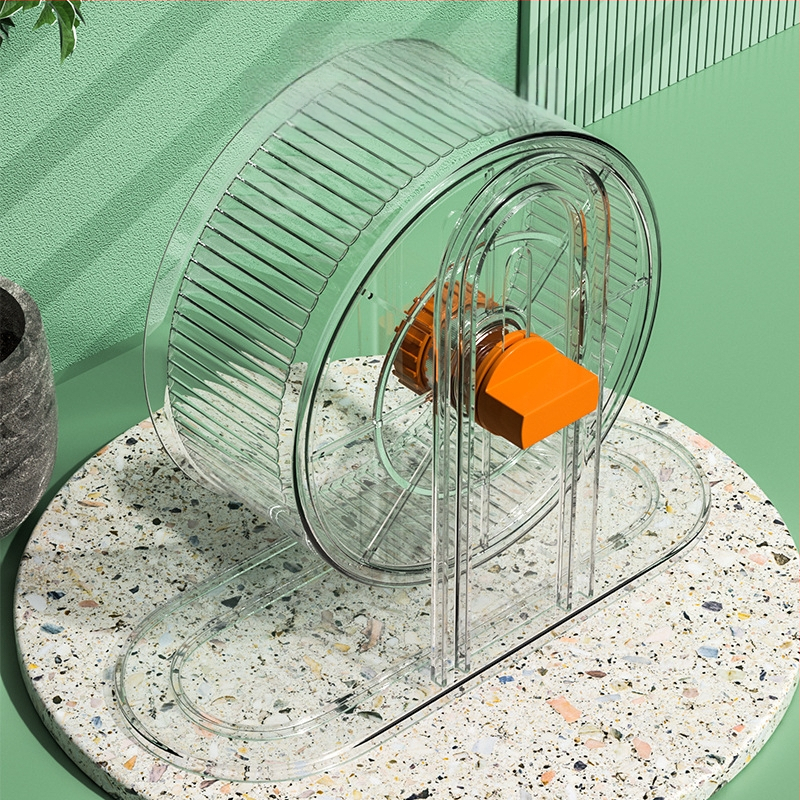 Žiurkėno laikiklis, bėgimo ratas, auksinis lokys, praplatintas ir ypač didelis žiurkėno žaislinis bėgimo ratas, dvigubas guolis, reguliuojamo aukščio, naminių gyvūnėlių reikmenys