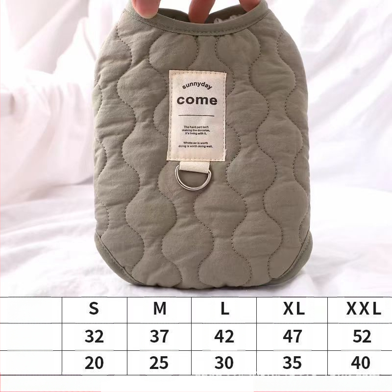 Jesensko-zimski prsluk za mačke i pse, topli janjeći flis, vanjski pojas za male i srednje pse, odjeća za kućne ljubimce, zadebljan i topao