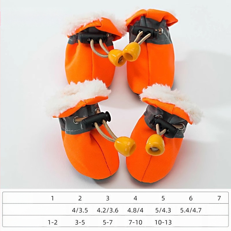 Šuniuko bateliai minkštu padu, šuniuko bateliai mažyliams, neslystantys augintinio batų užvalkalai, sustorinti šilti meškiuko šuns pėdų užvalkalai