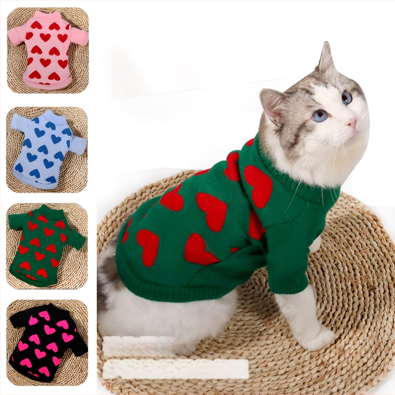 Нови пролетни есенни зимни модни маркови вълнени пуловери, дрехи за кучета и котки, топли ежедневни дрехи, фабрични дрехи за домашни любимци