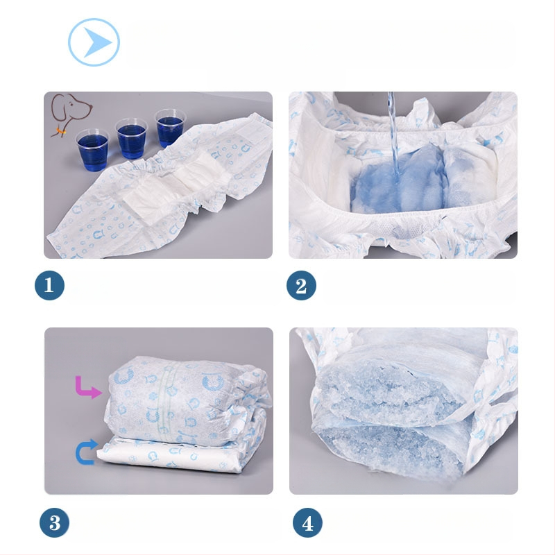 Χάρτινα παντελόνια για κατοικίδια για σκύλους, ειδικά για θηλυκά σκυλιά σε έξαρση, φυσιολογικά προστατευτικά παντελόνια για την αποφυγή εγκυμοσύνης, προϊόντα υγιεινής για αρσενικά σκυλιά Teddy, αδιάβροχα