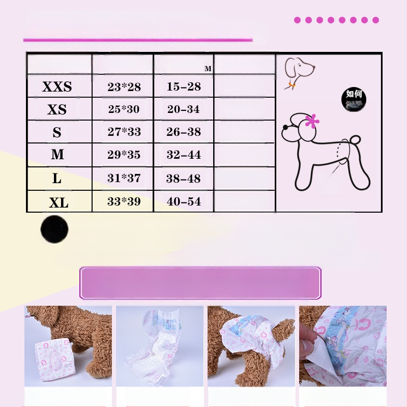 Χάρτινα παντελόνια για κατοικίδια για σκύλους, ειδικά για θηλυκά σκυλιά σε έξαρση, φυσιολογικά προστατευτικά παντελόνια για την αποφυγή εγκυμοσύνης, προϊόντα υγιεινής για αρσενικά σκυλιά Teddy, αδιάβροχα