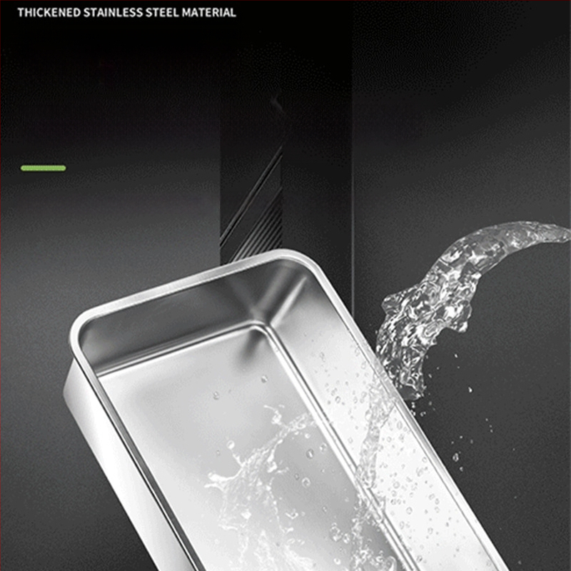 Amazonova najprodavanija kutija za mačji pijesak od nehrđajućeg čelika, ekstra velika, otporna na prskanje, poluzatvorena, sa stepenicama, Abs, uključuje lopaticu za mačke