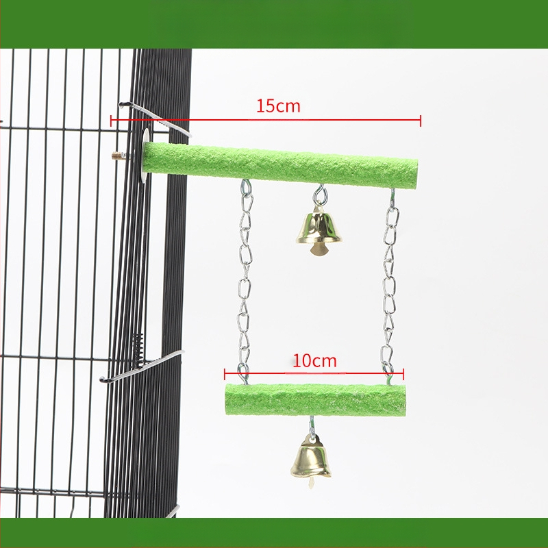Αξεσουάρ παιχνιδιών πουλιών παιωνία παπαγάλος xuanfeng μασίφ ξύλινος σταθμός στύλος κούνιας παιχνίδι λείανσης φραγκοσυκιές ξύλο τέφρας κούνια σταθμός στύλος