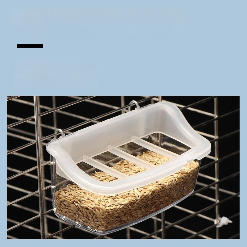 Tiigri nahaga pojengi papagoi suupistekast lindude väikesele linnule pritsmekindel pritsmekindel sisemine rippuv toidukauss lindude söögimaja linnutarbed