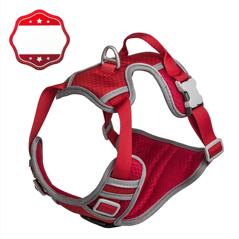 Трансгранично взривоустойчиво въже за теглене на кучета, жилетка за големи, средни и малки кучета за домашни любимци, каишка за гърди, въже за разходка на кучета на склад на едро
