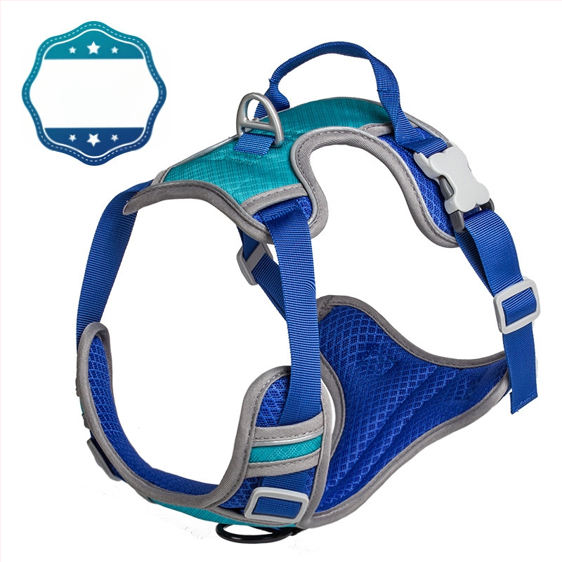 Трансгранично взривоустойчиво въже за теглене на кучета, жилетка за големи, средни и малки кучета за домашни любимци, каишка за гърди, въже за разходка на кучета на склад на едро