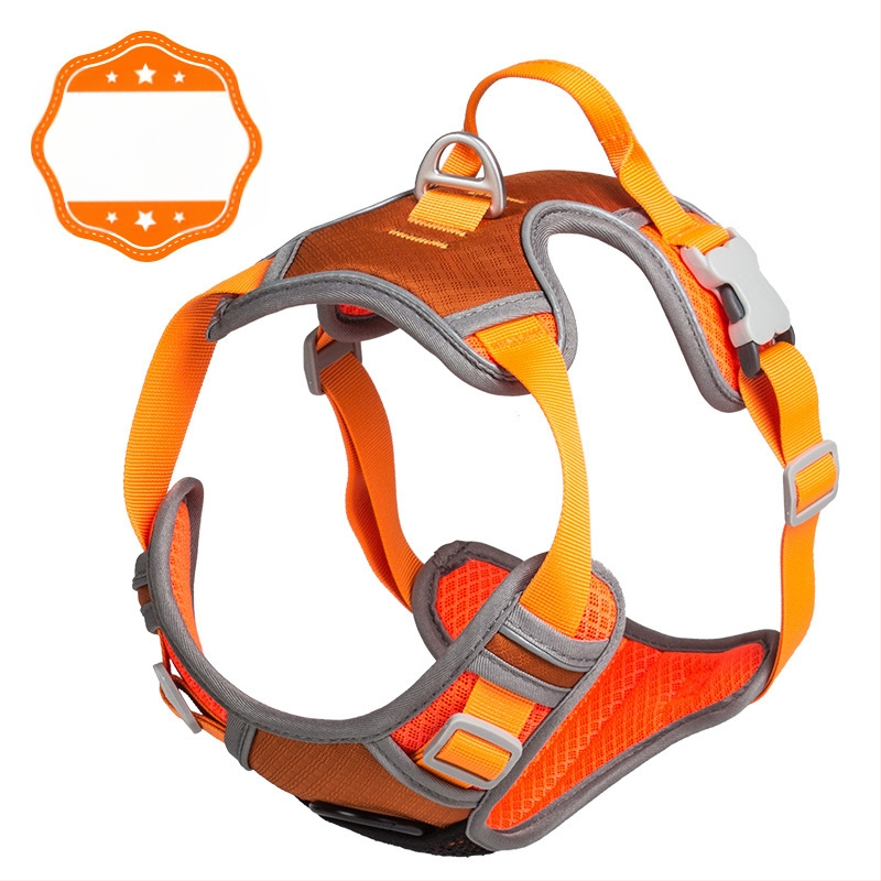 Трансгранично взривоустойчиво въже за теглене на кучета, жилетка за големи, средни и малки кучета за домашни любимци, каишка за гърди, въже за разходка на кучета на склад на едро