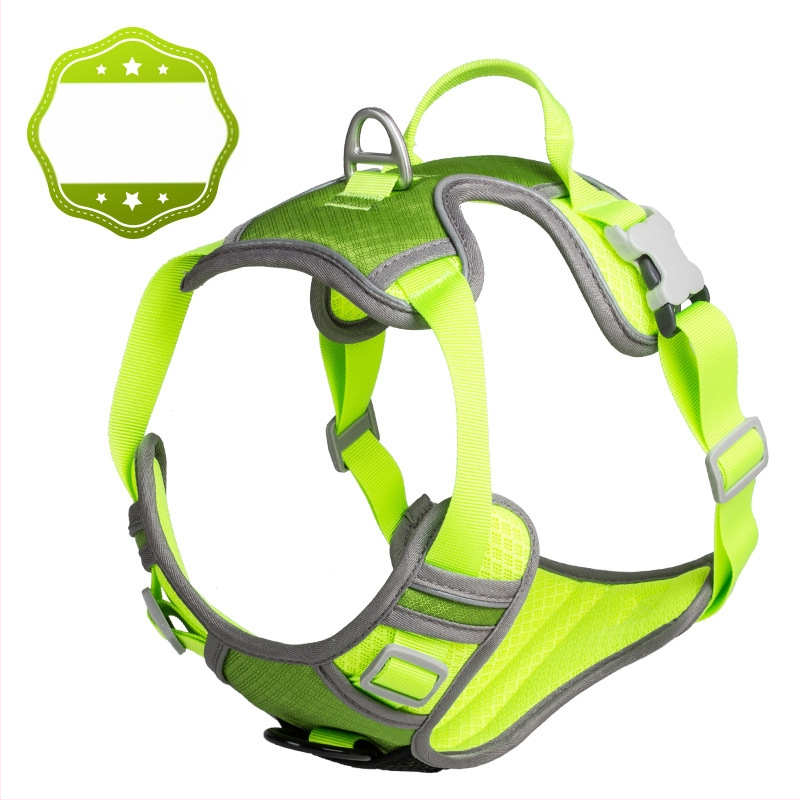 Трансгранично взривоустойчиво въже за теглене на кучета, жилетка за големи, средни и малки кучета за домашни любимци, каишка за гърди, въже за разходка на кучета на склад на едро