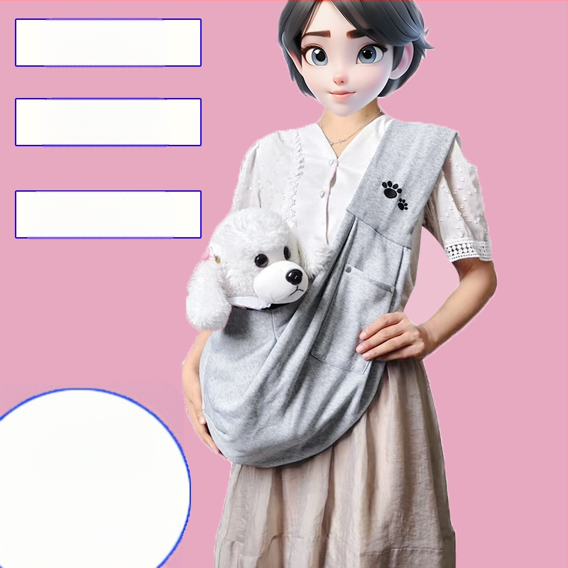 Väikesele koerale mõeldud kevad-suvi-sügis-talv luksuslik koerakott kerge õlakott suure mahutavusega kassikott kaasaskantav kassi seljakott