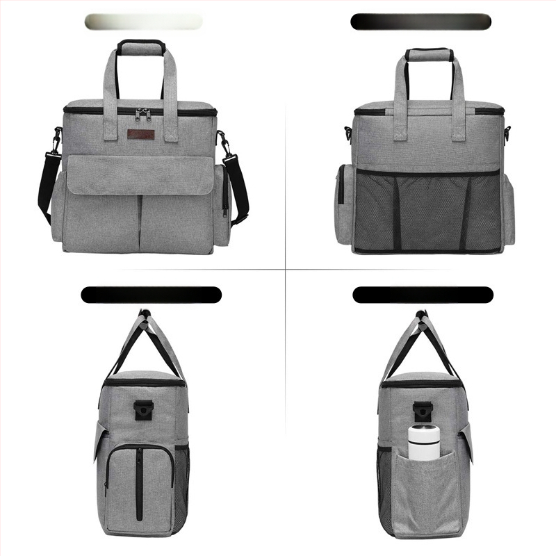 Suure mahutavusega lemmikloomatoidu kott, multifunktsionaalne kott, koeratoidu mänguasjad ja muu hoiukottide komplekt õues telkimiseks