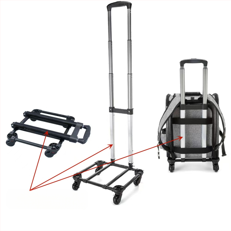 Geantă de cărucior pentru animale de companie, rucsac, geantă portabilă pentru pisici, geantă pentru câini, geantă de vară respirabilă, capacitate mare, extensibilă, geantă pentru animale de companie