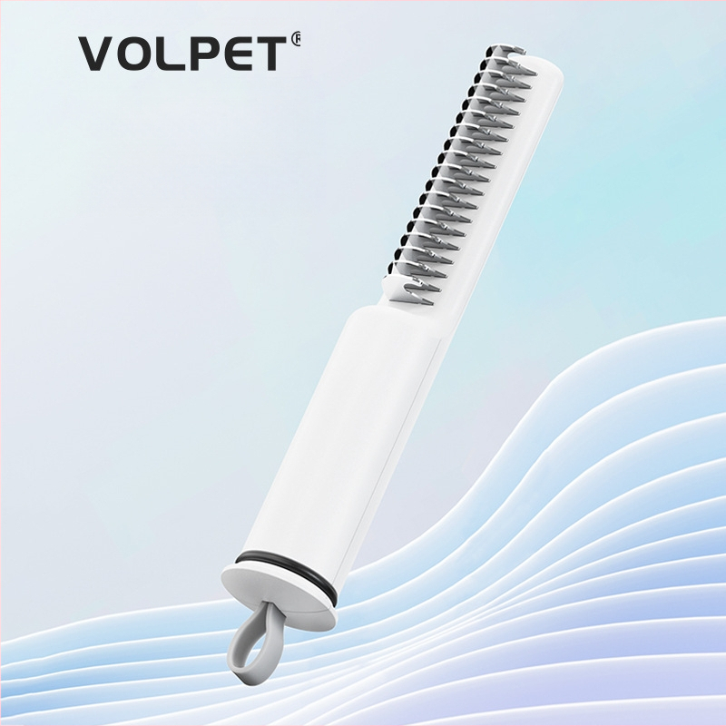 Гребен за разплитане на домашни любимци за малки кучета Теди и Голдън Ретривър, гребен за линеене от котки на склад за премахване на разхлабена козина