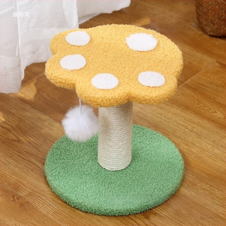 Cica Játék Macska Fészek Köszörülés Macska Kellékek Rongzhu Sisal Shengbang Macska Mászóállvány Kis Karmos Macska Kaparódeszka Integrált