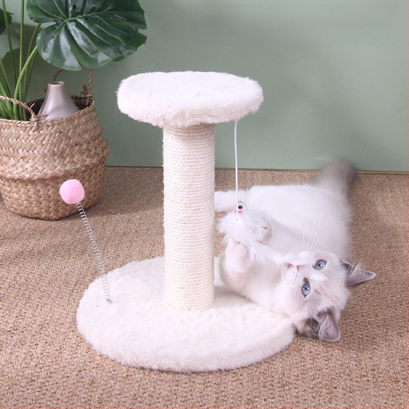 Cica Játék Macska Fészek Köszörülés Macska Kellékek Rongzhu Sisal Shengbang Macska Mászóállvány Kis Karmos Macska Kaparódeszka Integrált