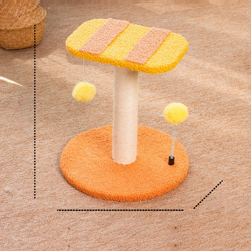 Cica Játék Macska Fészek Köszörülés Macska Kellékek Rongzhu Sisal Shengbang Macska Mászóállvány Kis Karmos Macska Kaparódeszka Integrált