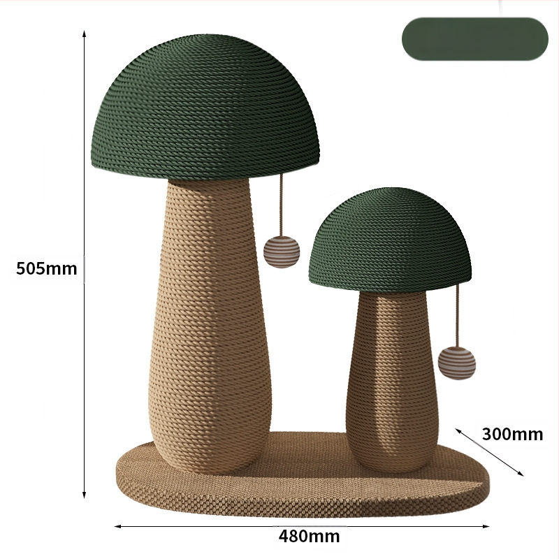 Macska kaparódeszka kopásálló, kipattogzásmentes karomoszlop függőleges szizál karcálló macskajáték önkiegyenesítő macska mászóállvány integrált