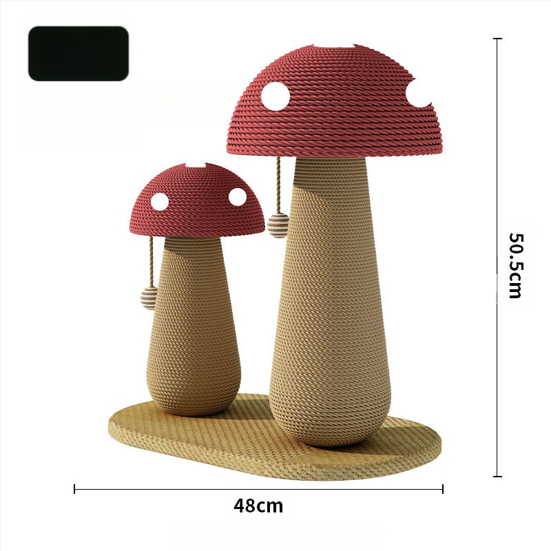 Macska kaparódeszka kopásálló, kipattogzásmentes karomoszlop függőleges szizál karcálló macskajáték önkiegyenesítő macska mászóállvány integrált