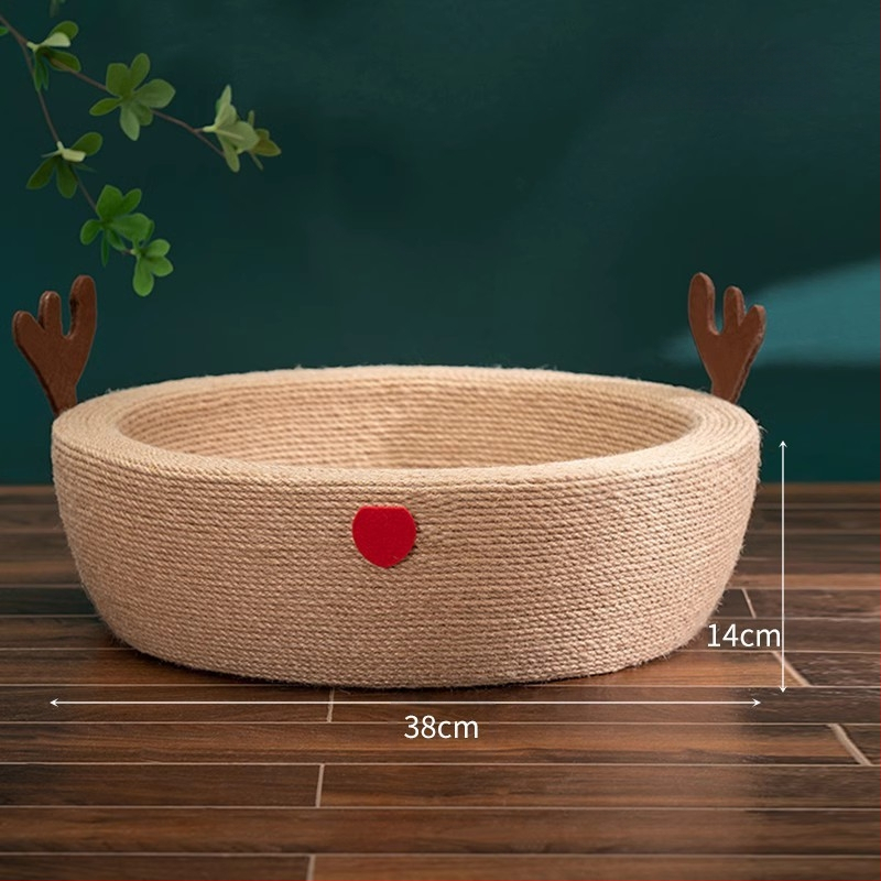 Szizál macska kaparódeszka fészek kopásálló és próbabábu-álló macskafészek macskajáték kanapé macska elleni karcolás macska mászóállvány túlméretezett és nem rossz