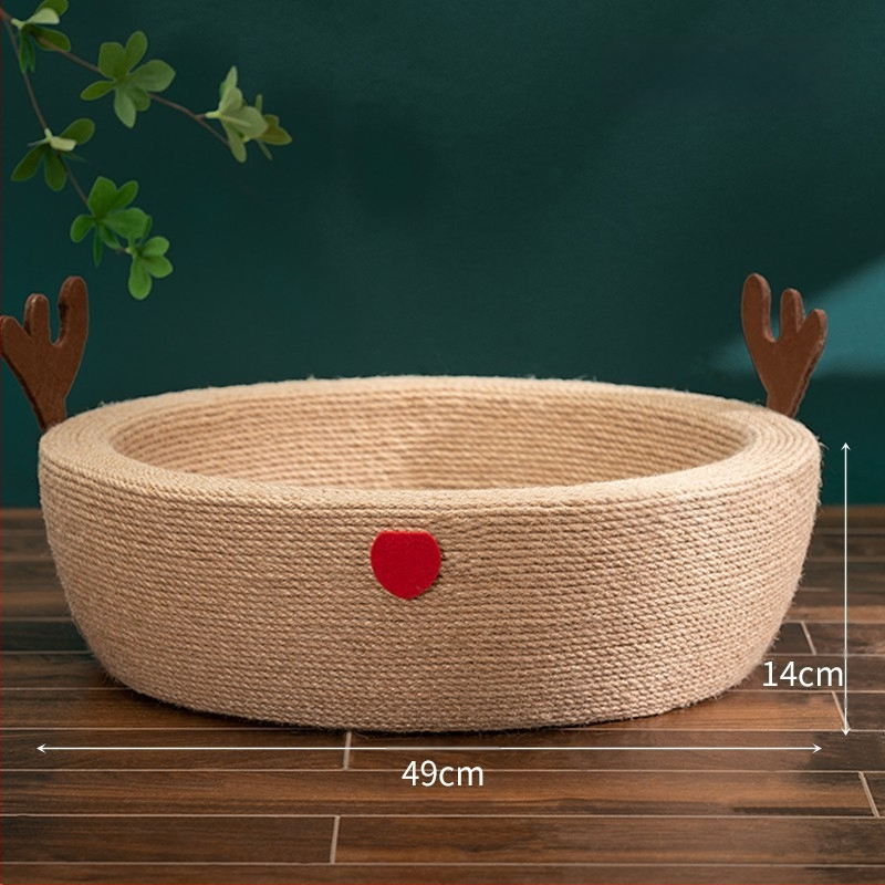 Szizál macska kaparódeszka fészek kopásálló és próbabábu-álló macskafészek macskajáték kanapé macska elleni karcolás macska mászóállvány túlméretezett és nem rossz