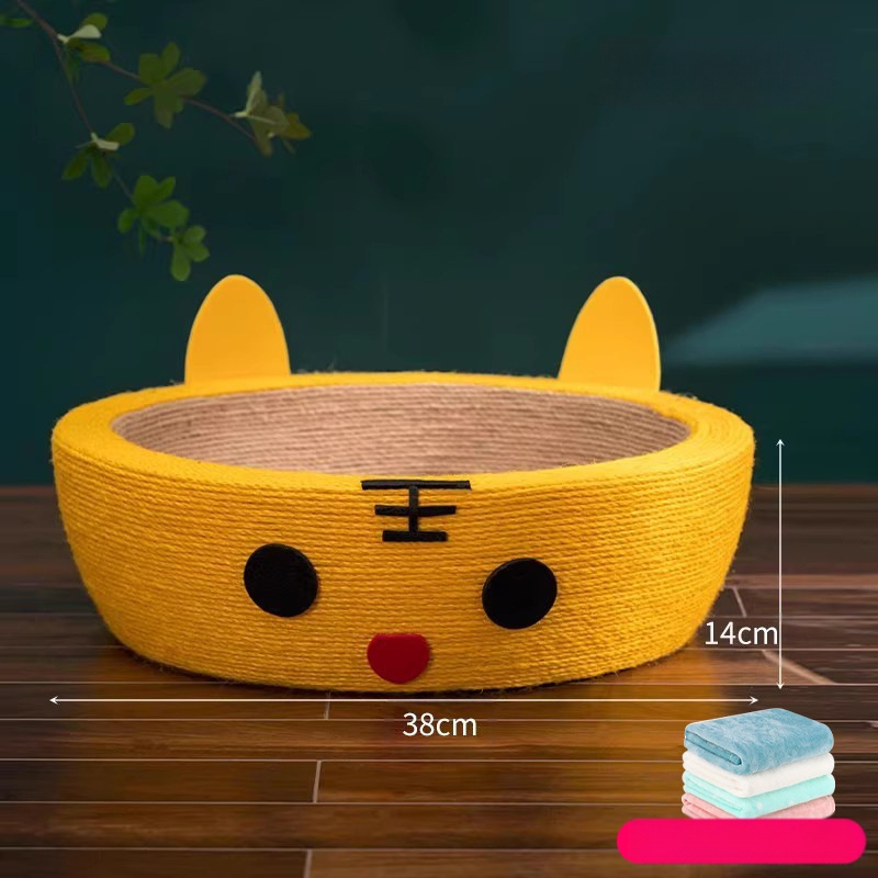 Szizál macska kaparódeszka fészek kopásálló és próbabábu-álló macskafészek macskajáték kanapé macska elleni karcolás macska mászóállvány túlméretezett és nem rossz