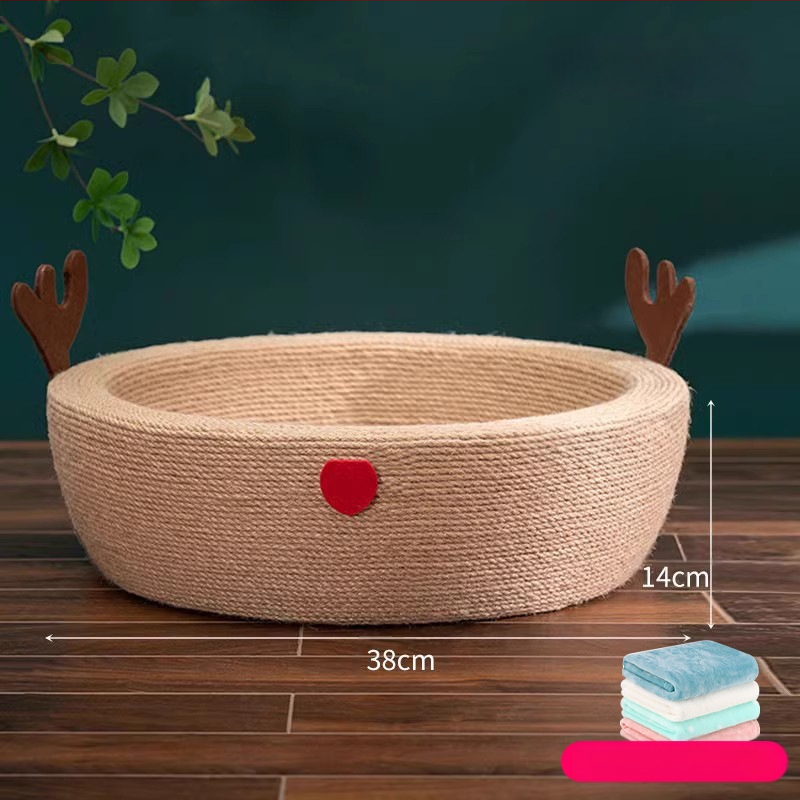 Szizál macska kaparódeszka fészek kopásálló és próbabábu-álló macskafészek macskajáték kanapé macska elleni karcolás macska mászóállvány túlméretezett és nem rossz