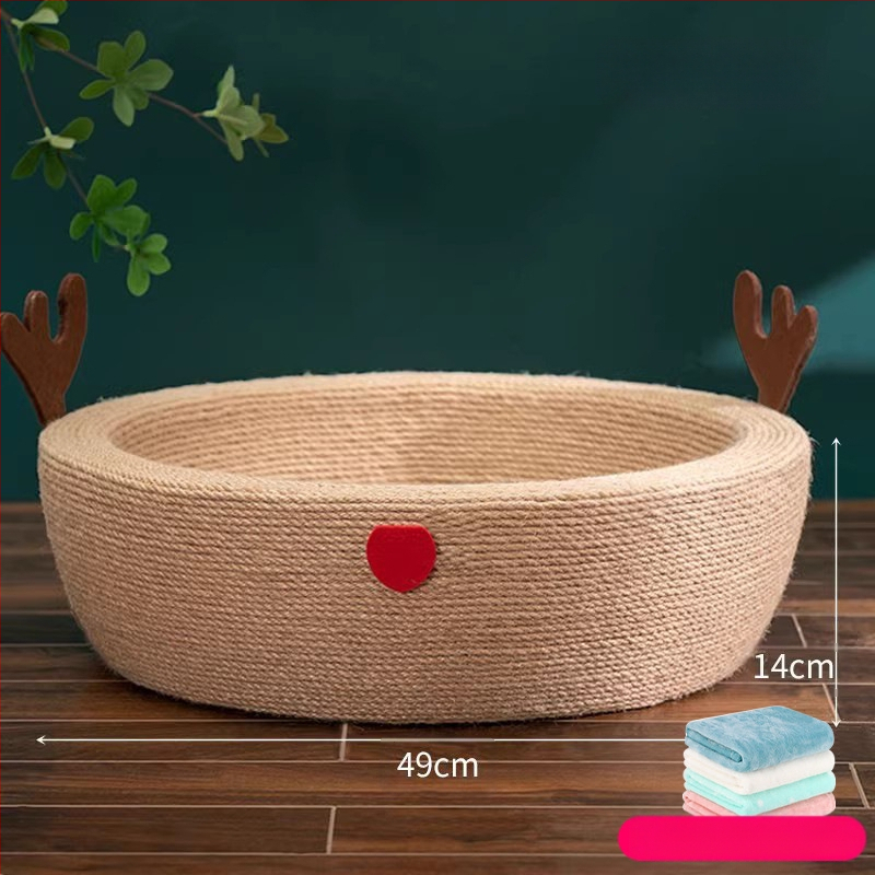 Szizál macska kaparódeszka fészek kopásálló és próbabábu-álló macskafészek macskajáték kanapé macska elleni karcolás macska mászóállvány túlméretezett és nem rossz