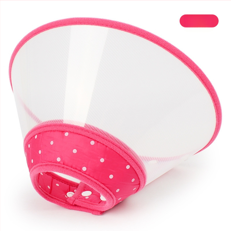 Na zalihi Zaštitna navlaka protiv ugriza u boji s mekim rubom Elizabeth Ring Kozmetička navlaka Postoperativna zaštita Prsten protiv ugriza za kućne ljubimce