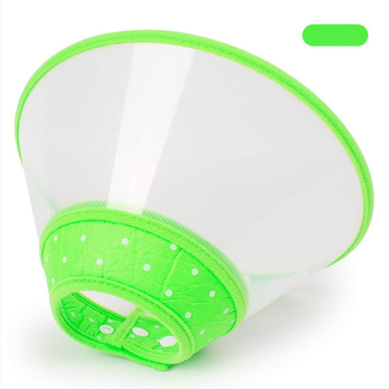 Na zalihi Zaštitna navlaka protiv ugriza u boji s mekim rubom Elizabeth Ring Kozmetička navlaka Postoperativna zaštita Prsten protiv ugriza za kućne ljubimce