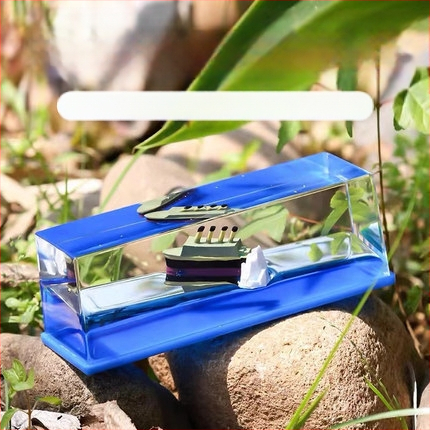 Mica Carte Roșie, populară în același stil, sticlă în derivă cu fluide pentru nave de croazieră, decorațiune pentru desktop, cutie cadou pentru ziua de naștere Titanic