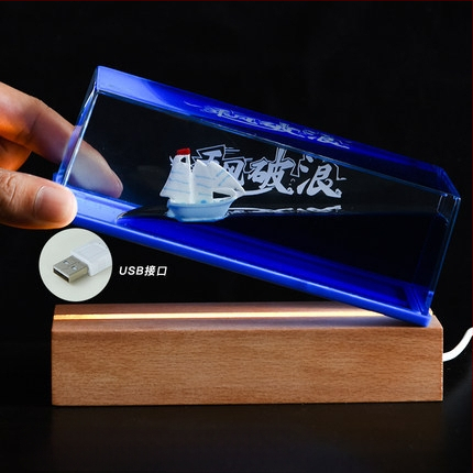 Mica Carte Roșie, populară în același stil, sticlă în derivă cu fluide pentru nave de croazieră, decorațiune pentru desktop, cutie cadou pentru ziua de naștere Titanic