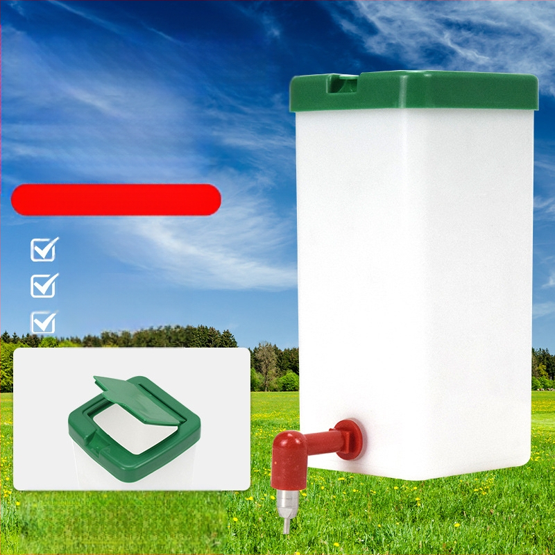 Bol nou pentru băut iepuri, fierbător etanș pentru animale de companie, dozator de apă potabilă super mare, fără demontare, irigare directă